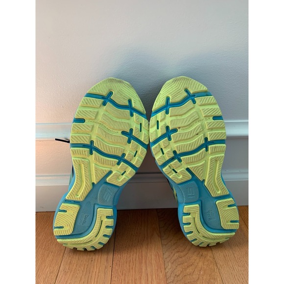 Brooks Ghost 15 Mens Shoes Sz 8 D Running Athletic Navy Blue Green Sneakers - Picture 9 of 10